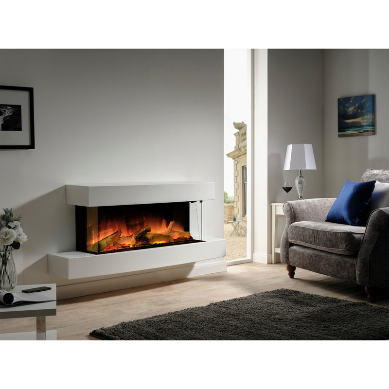 Flamerite Atlas 1000 Wall Mounted Electric Fire – Prestige Home Fires