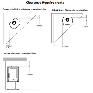 ACR Neo 3F Balanced Flue LPG Gas Stove