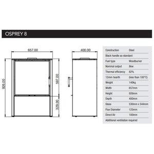 ACR Osprey 8 Wood Stove