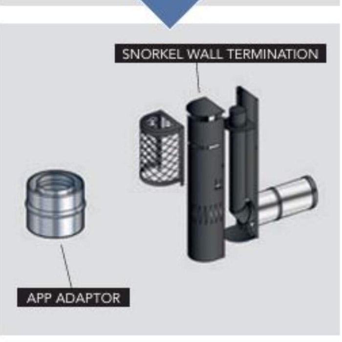 ACR Snorkel Balanced Flue Kit