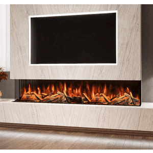 Advance 1800 Panoramic HD 3 Sided Electric Fire with Alexa