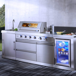 Buschbeck Oxford Outdoor Kitchen Stainless Steel