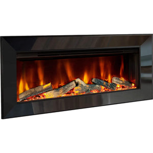 Celsi Electriflame VR Commodus S-1000 With Black Nickel & Black Fascia Inset Electric Fire