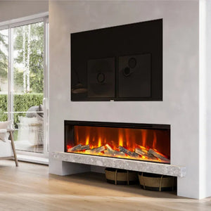 Celsi Electriflame VR Commodus S1250 3 Sided Electric Fire