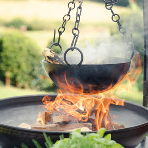 Complete Outdoor Kitchen with Log Store