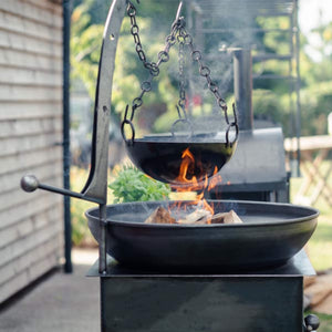 Complete Outdoor Kitchen with Log Store