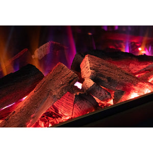 Henley Aurora 1500 3-Sided Electric Fire 60 Inch with 3D Flame Technology