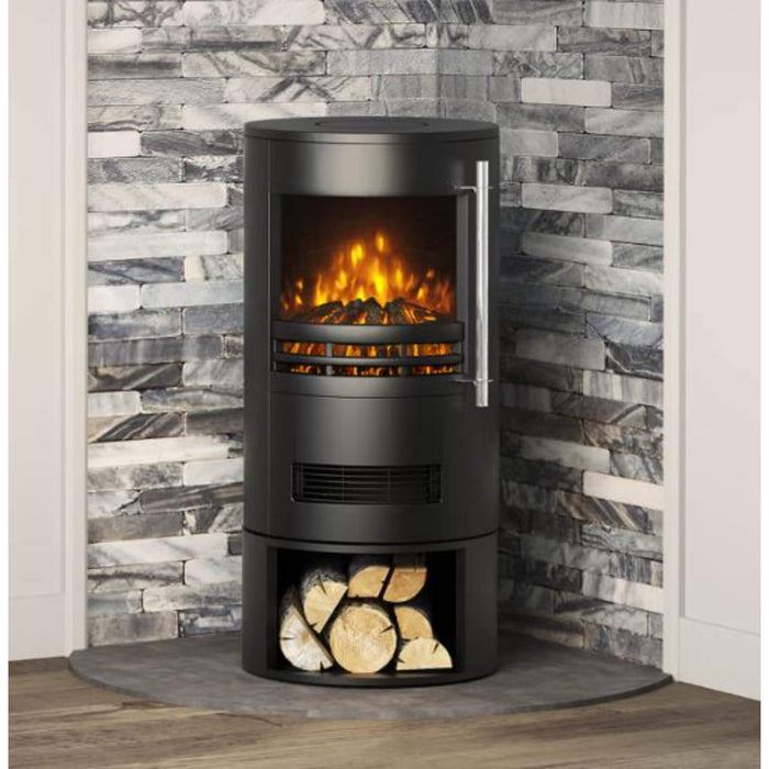 Flare Tunstall Electric Stove with Log Store