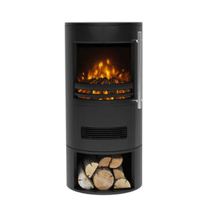 Flare Tunstall Electric Stove with Log Store