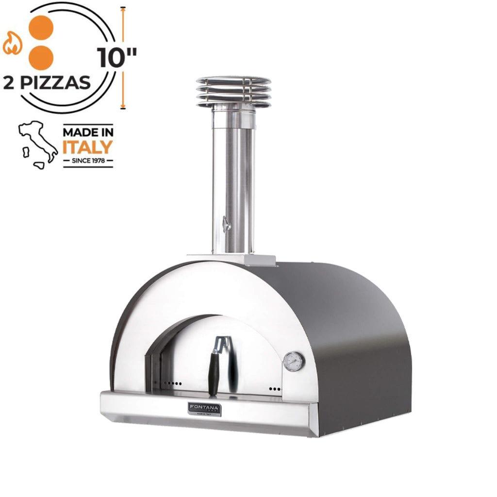 Fontana Margherita Wood Pizza Oven Anthracite