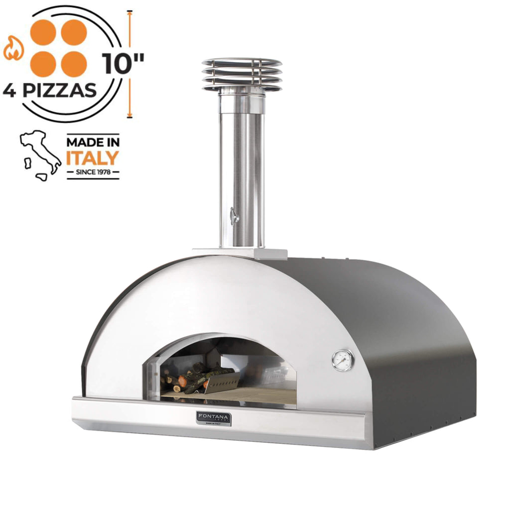 Fontana Marinara Anthracite Wood Pizza Oven