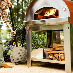 Fontana Marinara Rosso Wood Pizza Oven Including Trolley