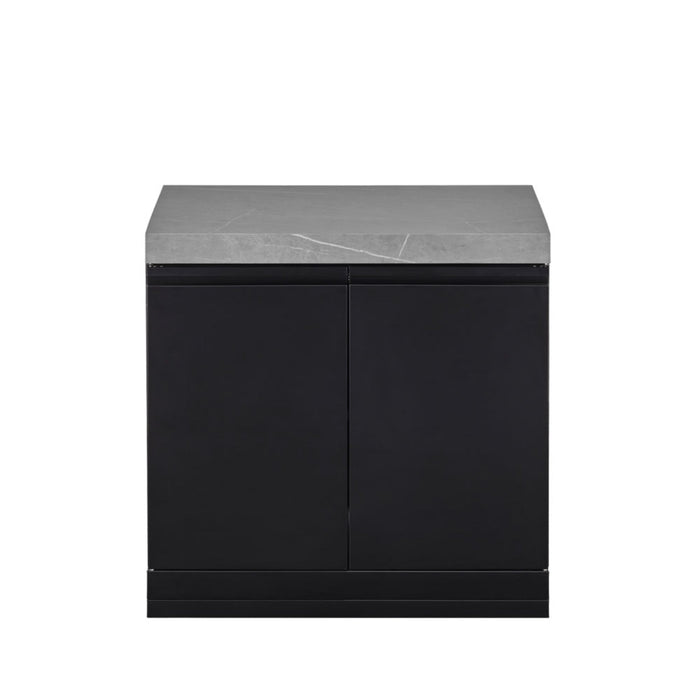 GrandPro 90cm Black Extension Module with Worktop