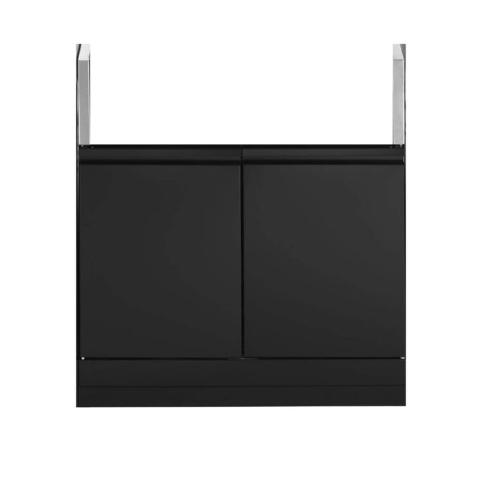 GrandPro 82cm Black Grill Cabinet Module