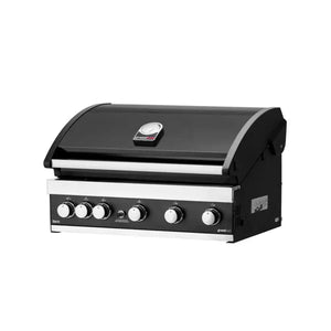 Grandhall Maxim G5 Built-In Grill with Five Burners - Stainless Steel Black