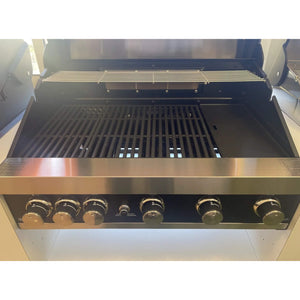 Grandhall Maxim G5 Built-In Grill with Five Burners - Stainless Steel Black