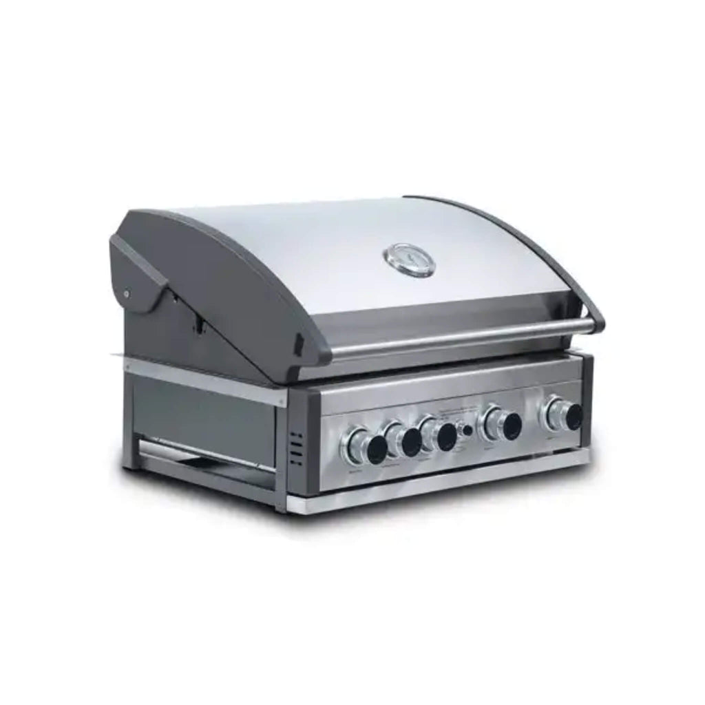 Grandhall Pro Elite 4 Built-In Grill - Stainless Steel Outdoor Kitchen BBQ