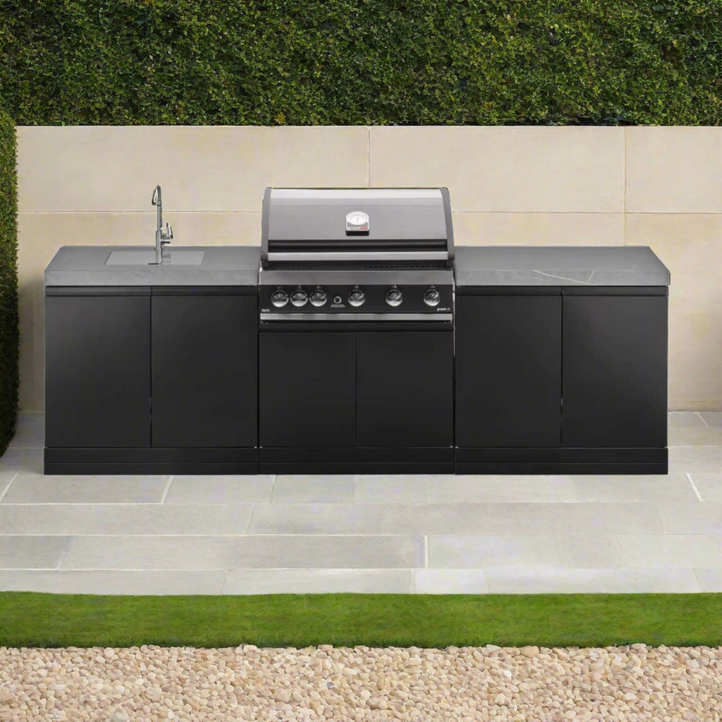 Grandpro 262 Outdoor Kitchen & Maxim G5 Gas BBQ With Sink