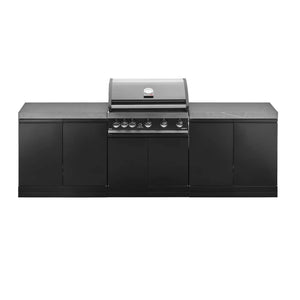 GrandPro 90cm Black Extension Module with Worktop