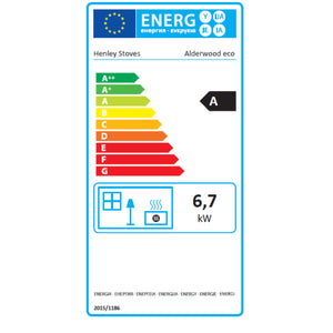 Henley Stoves Alderwood Eco Multi Fuel Stove 6.7kw