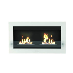 Henley Stoves Oslo 900 Wall Mounted Inset Bioethanol Fireplace