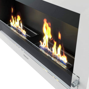 Henley Stoves Oslo 900 Wall Mounted Inset Bioethanol Fireplace