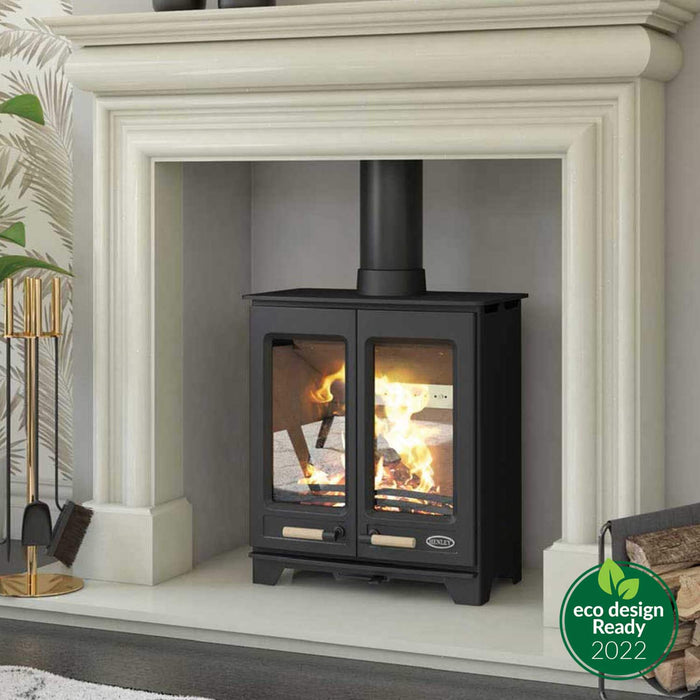 Henley Stoves Hampton Twin Door Eco Wood Burning Stove 5kw