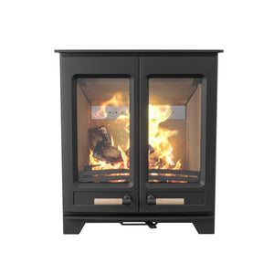 Henley Stoves Hampton Twin Door Eco Wood Burning Stove 5kw