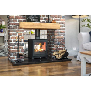 Henley Stoves Hazelwood Double Sided Eco Wood Burning Stove 6.5kw