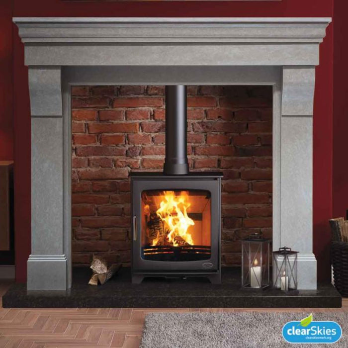 Henley Stoves Hazelwood Landscape Eco Wood Burning Stove 5kw