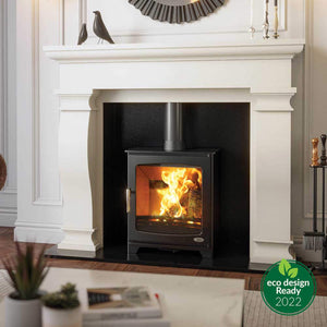 Henley Stoves Hazelwood Landscape Eco Wood Burning Stove 5kw