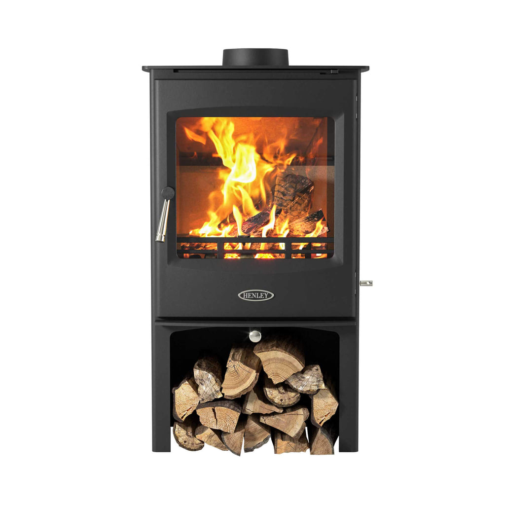 Henley Stoves Lincoln Logstore Eco Multi Fuel Stove 5kw