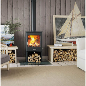 Henley Stoves Lincoln Logstore Eco Multi Fuel Stove 5kw