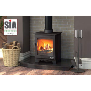 Henley Stoves Hazelwood Compact Eco Wood Burning Stove 4.9kw