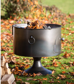 Pete’s Oven 70 Fire Pit with Swing Arm BBQ Rack