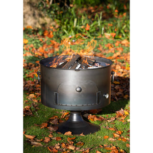 Pete’s Oven 70 Fire Pit with Swing Arm BBQ Rack