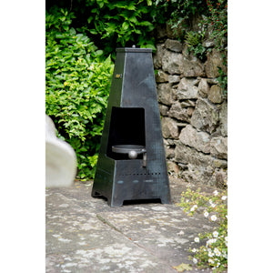 Piazza Junior Chiminea with Swing Arm BBQ Rack