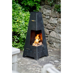 Piazza Junior Chiminea with Swing Arm BBQ Rack