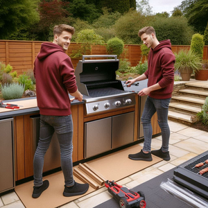 Grandpro 262 Outdoor Kitchen & Maxim G5 Gas BBQ