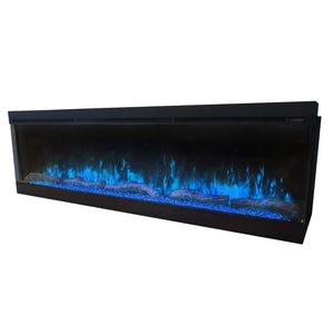 Prestige Lumina 50 Inch 3D Panoramic HD 3 Sided Electric Fire