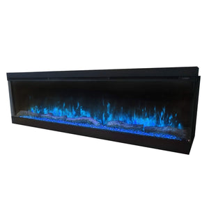 Prestige Lumina 60 Inch 3D Panoramic HD 3 Sided Electric Fire