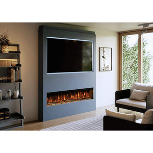 Prestige MW17 1720 Pre Built Media Wall Fireplace