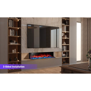 Prestige Opulence 71 Inch UHD 3 Sided Electric Fire