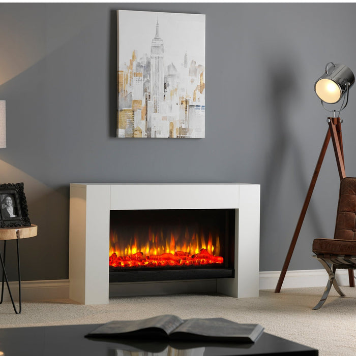 Suncrest Detroit Electric Fireplace Suite