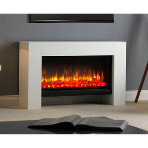 Suncrest Detroit Electric Fireplace Suite