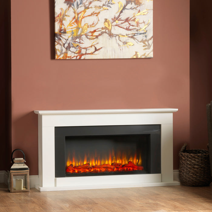 Suncrest Georgia Electric Fireplace Suite