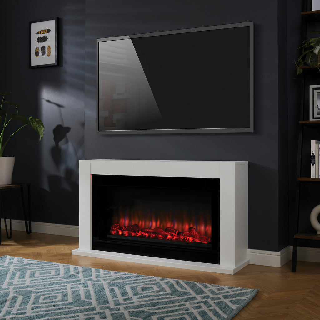 Suncrest Lumley Electric Fireplace Suite