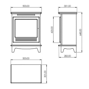 Suncrest Morpeth Electric Fireplace Suite