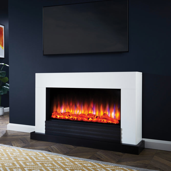 Suncrest Raby Electric Fireplace Suite