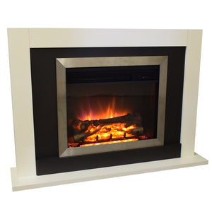 Suncrest Romney Electric Fireplace Suite